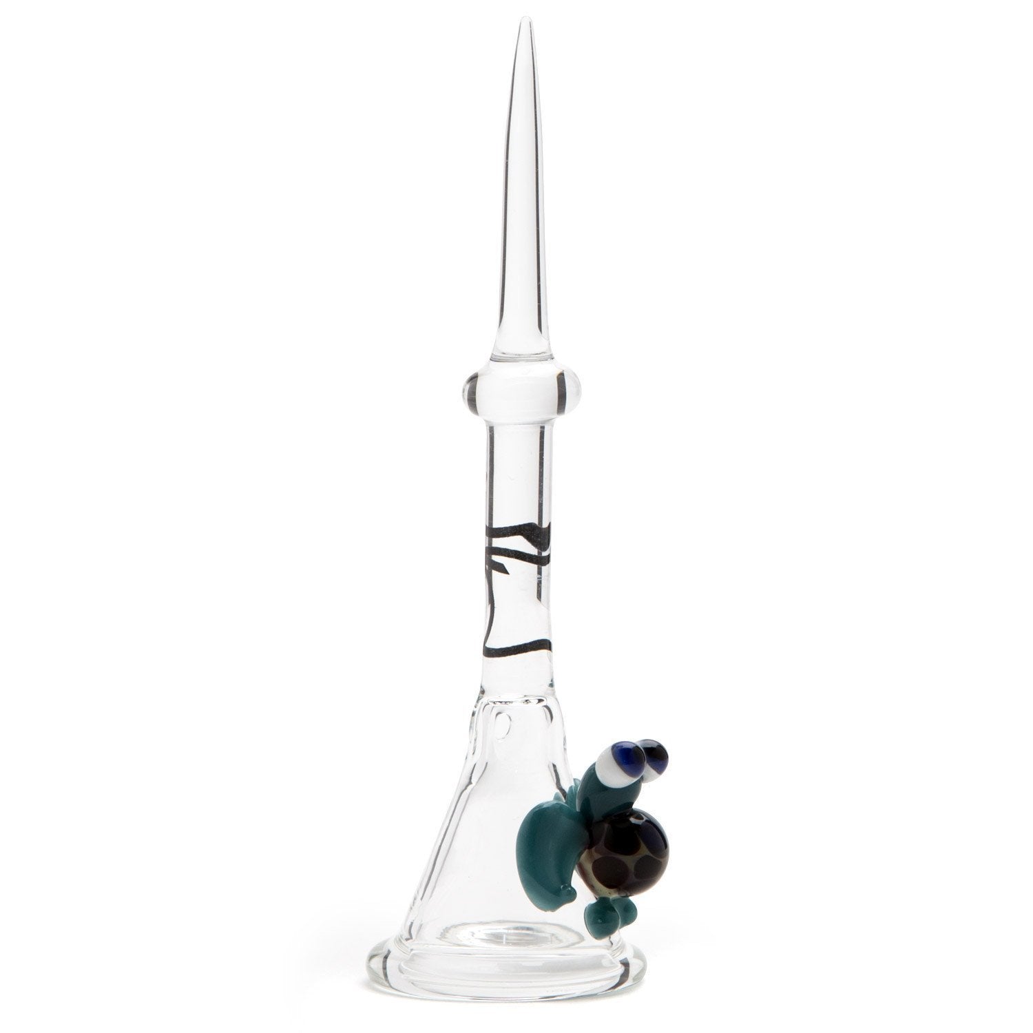 Home Blown Glass Critter Carb Cap Dabber - Turtle / $ 29.99 at 420