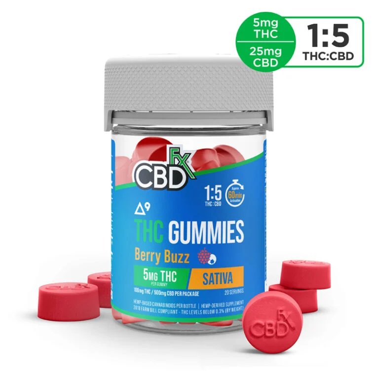 THC Gummies - Berry Buzz - 500mg