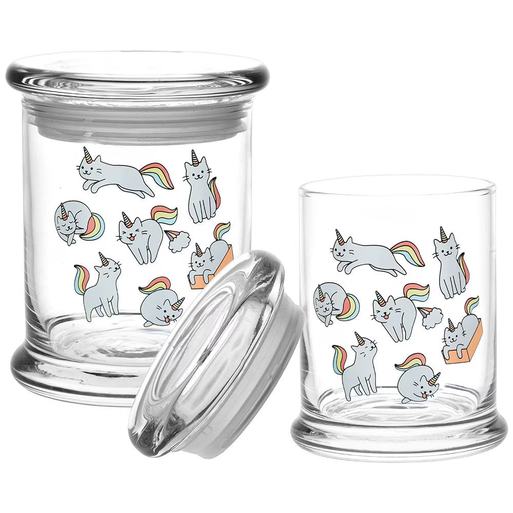 Caticorns Pop-Top Jar