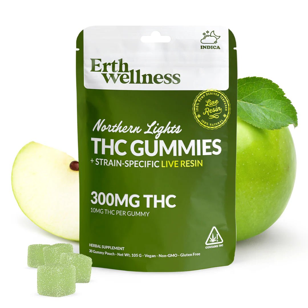 Δ9 THC Gummies - Northern Lights - Live Resin (Indica) - 300mg | Consumables | 420 Science