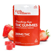 Δ9 THC Gummies - Strawberry Haze - Strain Specific (Sativa) - 300mg | Third Party Brands | 420 Science