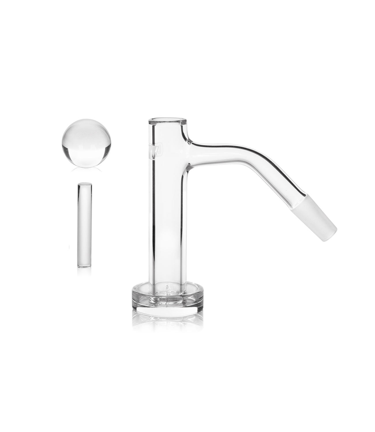 GRAV® 10mm 45° Quartz Control Tower Banger Set | Parts & Accessories | 420 Science