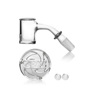 GRAV® 14mm 45° Seamless Quartz Banger Set | Parts & Accessories | 420 Science