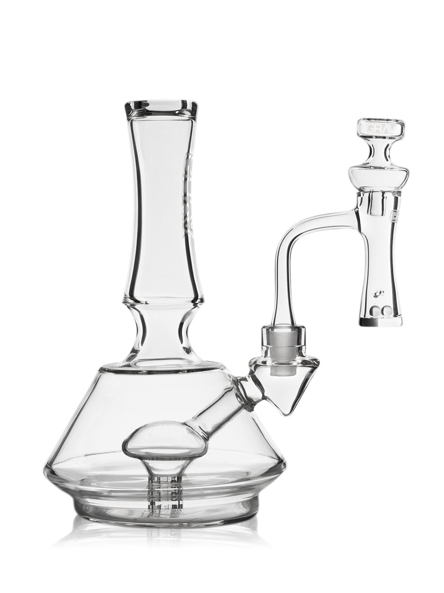 GRAV® 14mm 90° Quartz Hourglass Banger Set | Parts & Accessories | 420 Science