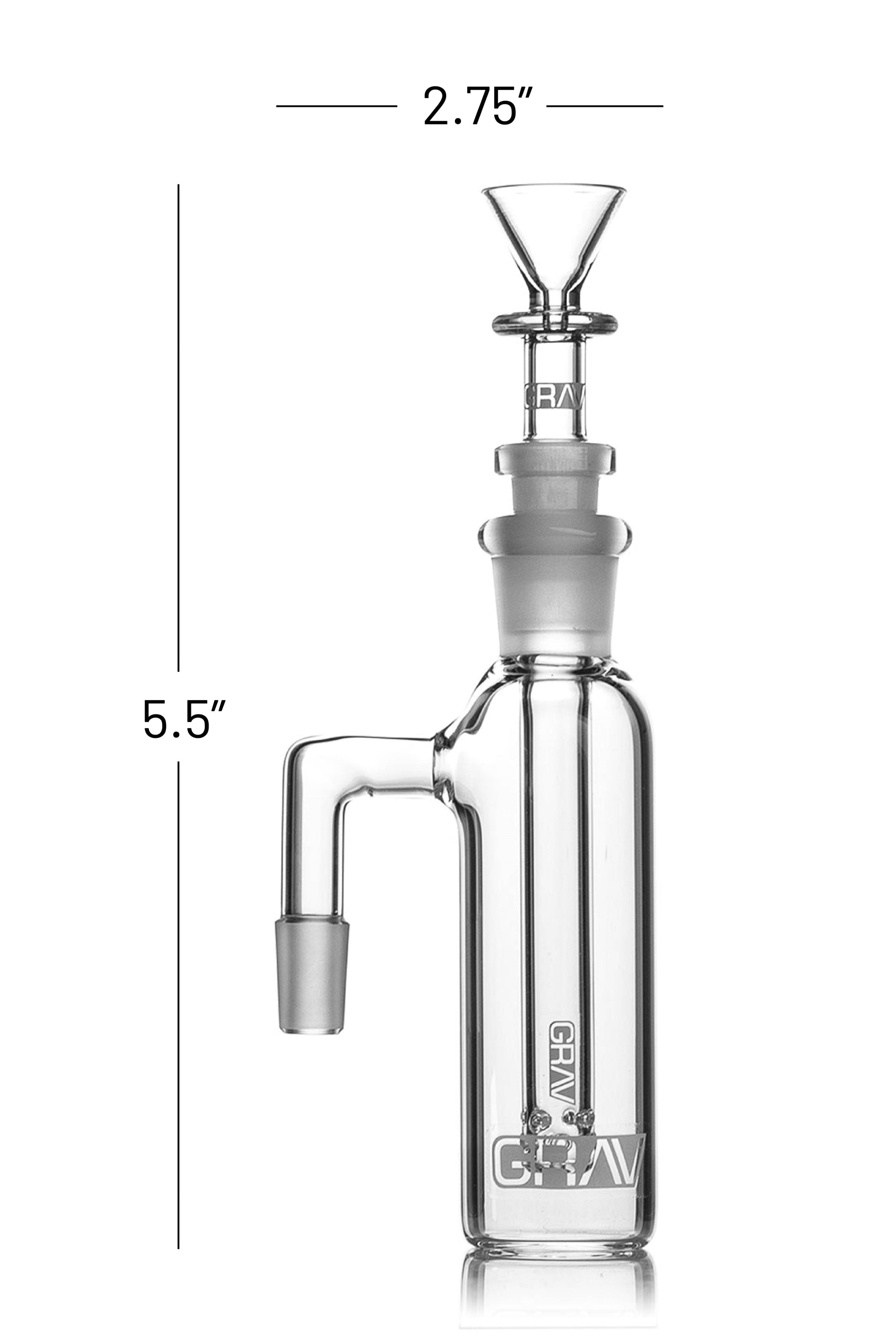 GRAV 14mm Standard Ash Catcher - 90 Degree | Flower Accessories | 420 Science