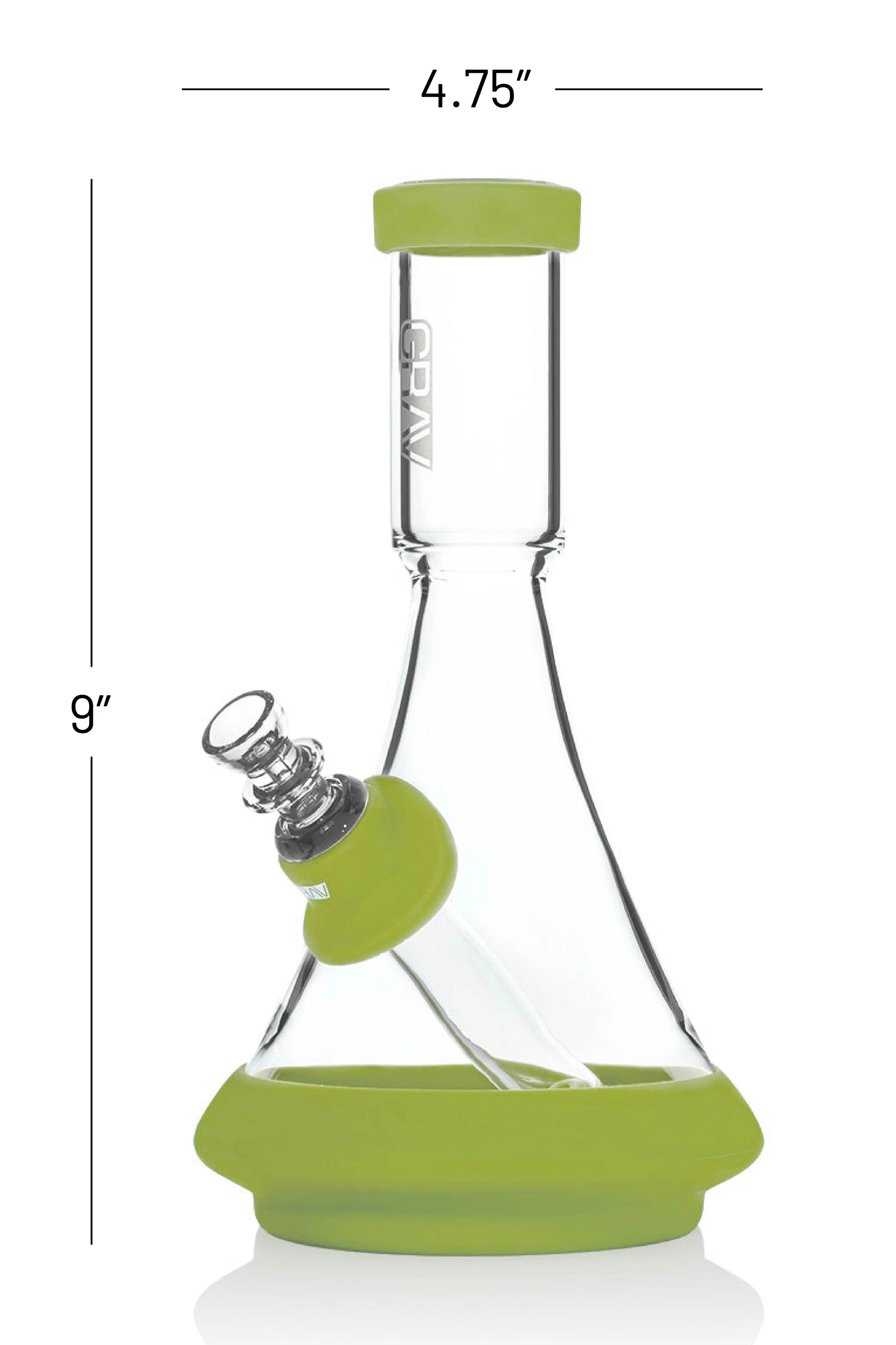 GRAV® Deco Beaker in Silicone | Silicone Water Pipes | 420 Science