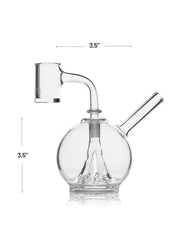 GRAV® Eclipse Rig - Clear | Water Pipes | 420 Science