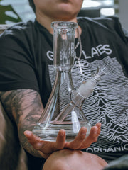 GRAV® Medium Deco Beaker Bong | Water Pipes | 420 Science