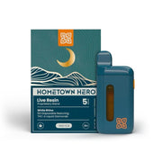 Hometown Hero THC - A Disposable Vape - 5g - White Rhino | Consumables | 420 Science