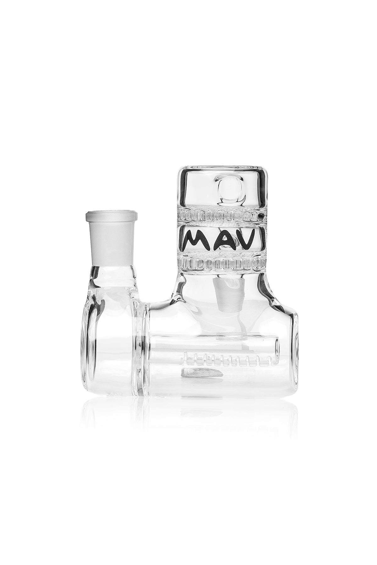 Mav Glass Honeycomb Disc Ash Catcher - 19mm - 90 Degree | Ash Catchers | 420 Science