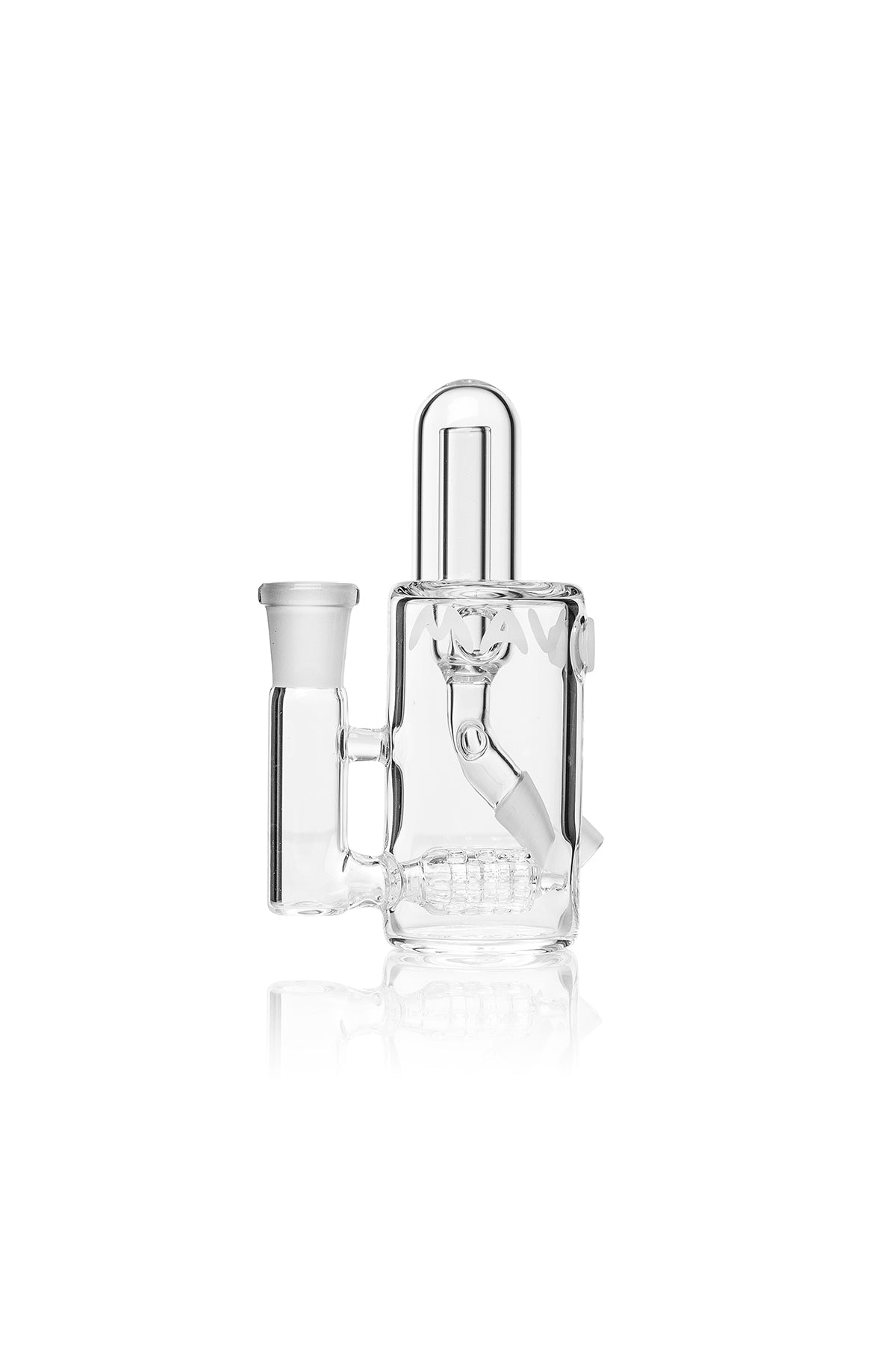 Mav Glass Splash Proof Ash Catcher - Inline - 14mm - 45 Degree | Ash Catchers | 420 Science