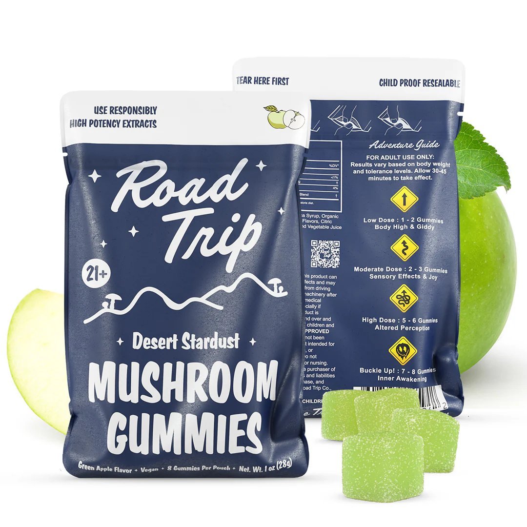 Road Trip Mushroom Co. Desert Stardust - Green Apple | Third Party Brands | 420 Science