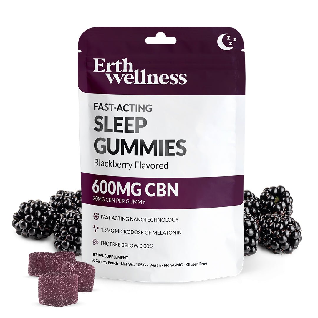 SLEEP CBN Gummies THC Free* - Vegan - Sleepy Blackberry - 600mg | Third Party Brands | 420 Science