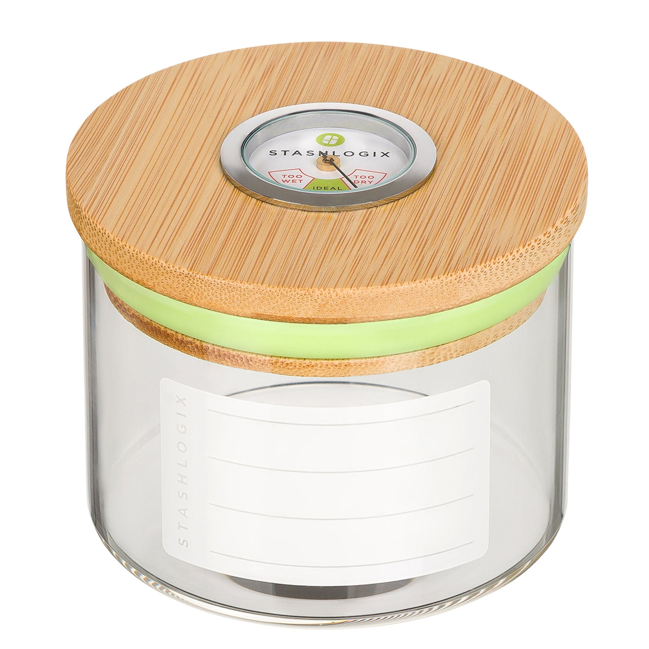 STASHLOGIX Bamboo Smart Jar | TP - Smoke Session Accessories | 420 Science