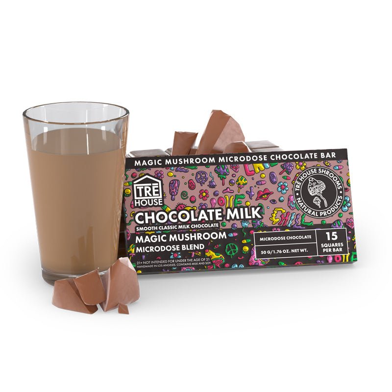 TreHouse Magic Mushroom Chocolate Bar - Chocolate Milk | Consumables | 420 Science