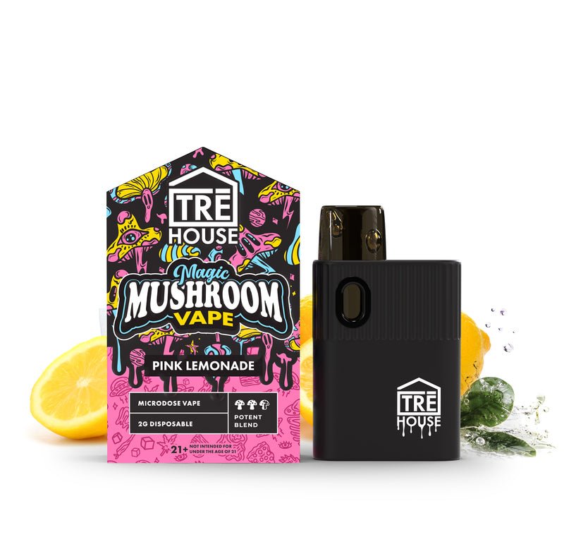 TreHouse Magic Mushroom Disposable Vape - 2g - Pink Lemonade | Consumables | 420 Science