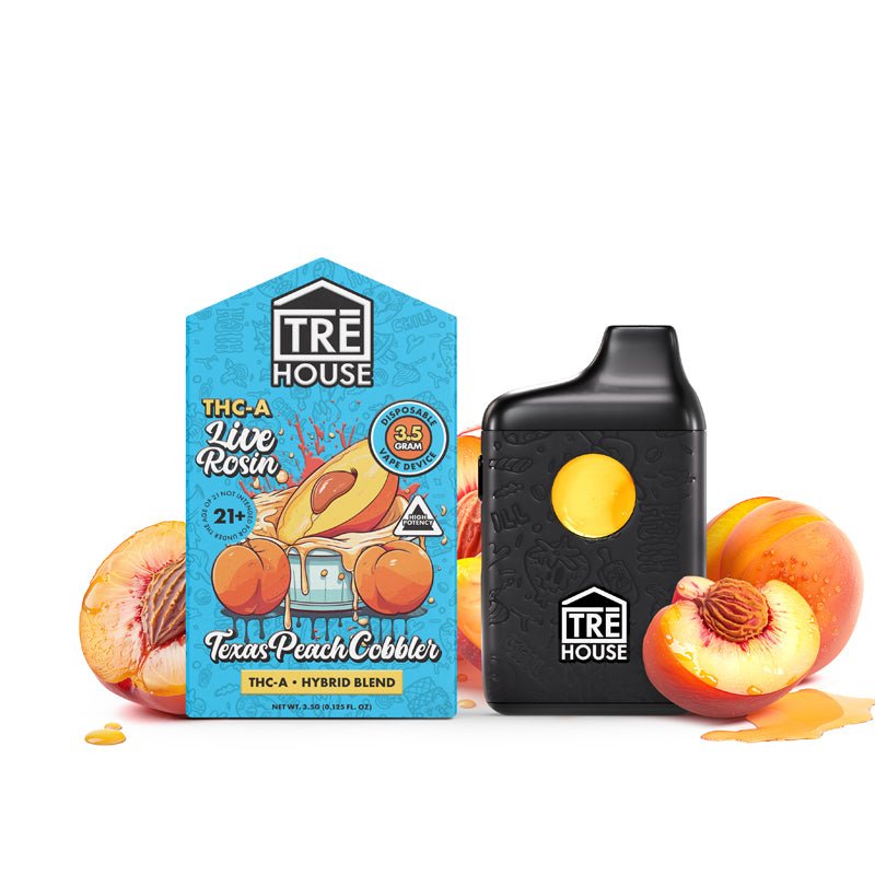 TreHouse THC - A Disposable Vape - 3.5g Hybrid - Texas Peach Cobbler | Consumables | 420 Science