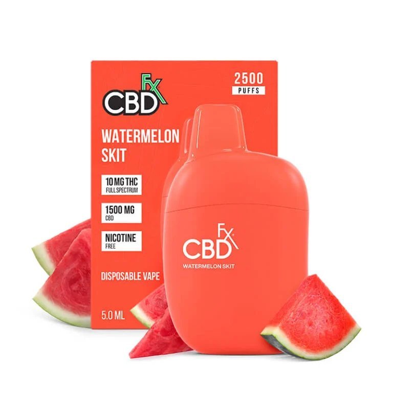 Watermelon Skit Delta 9 + CBD Vape Pen | Disposable Vapes | 420 Science