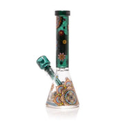 Wormhole Glass 10" Beaker Mandala Myriad Beaker Bong | Third Party Brands | 420 Science