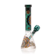 Wormhole Glass 10" Beaker Mandala Myriad Beaker Bong | Third Party Brands | 420 Science