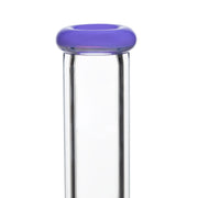 14in 9mm Thick Beaker Bong w/Purple Accent | Bongs & Water Pipes | 420 Science