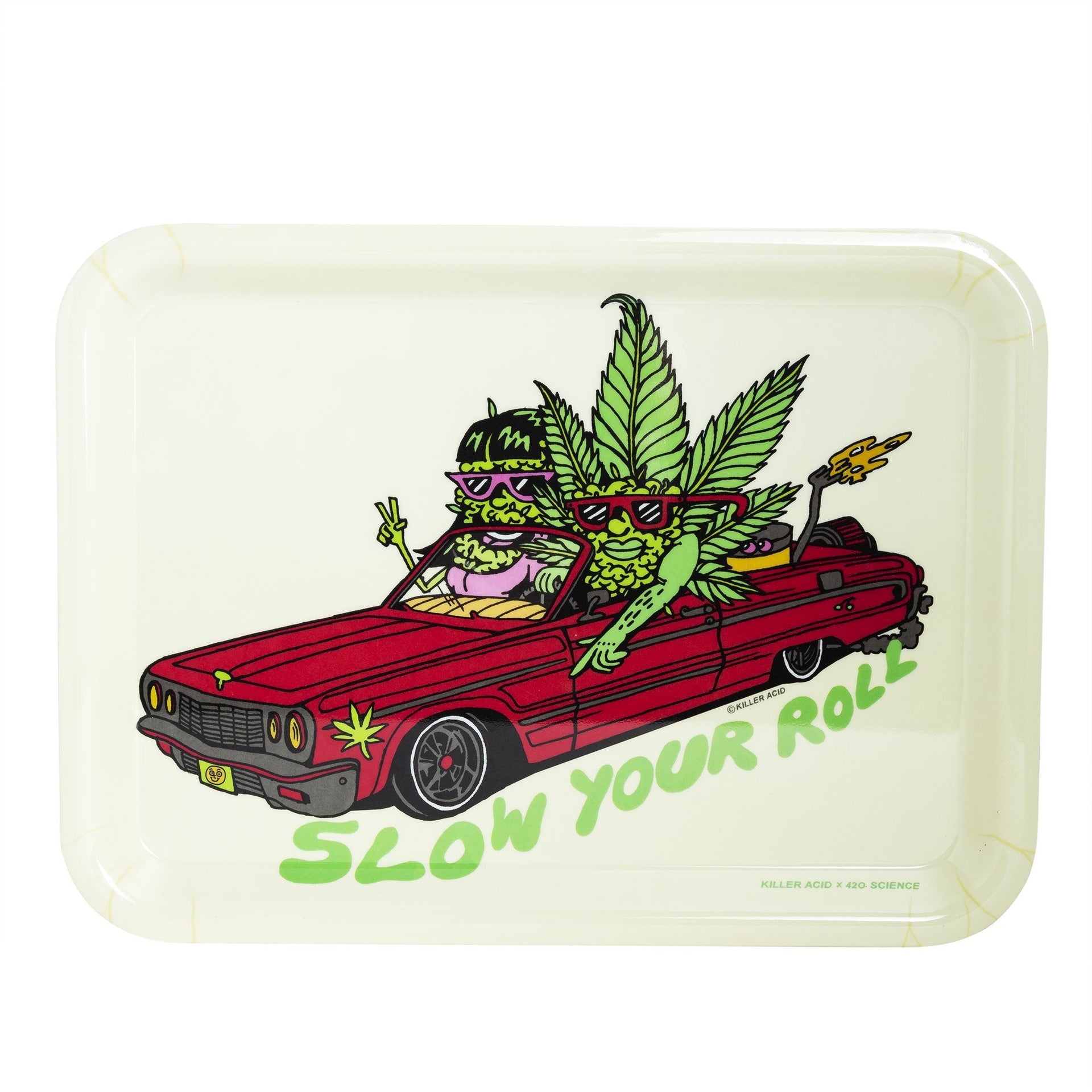 420 Science x Killer Acid Rolling Tray - Smoke Em / $ 19.99 at 420