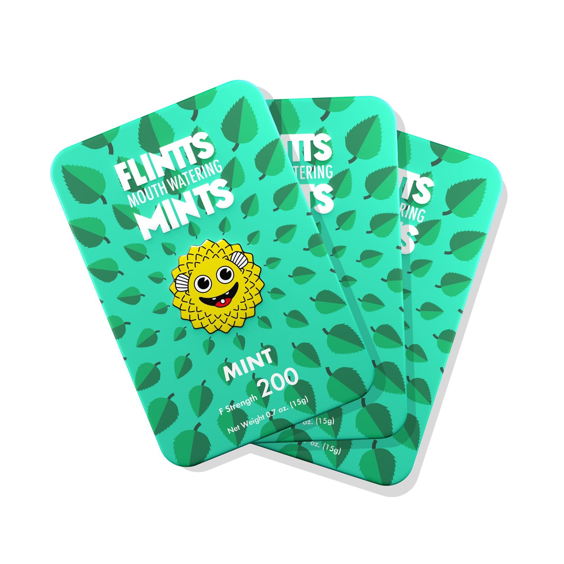 Flintts Mouthwatering Mints Spearmint 3-Pack | Mints | 420 Science