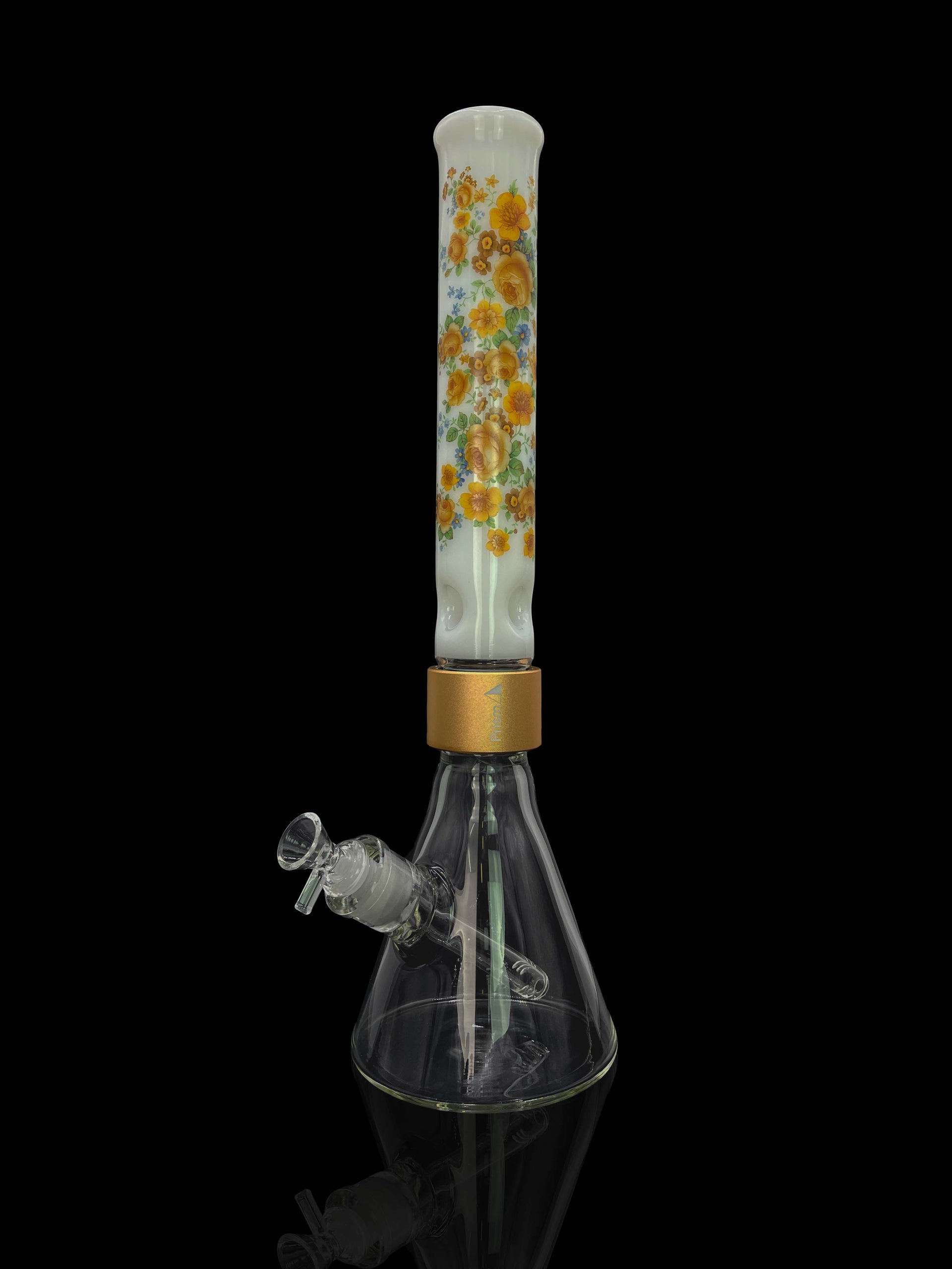 HALO VINTAGE FLORAL BEAKER SINGLE STACK | | 420 Science