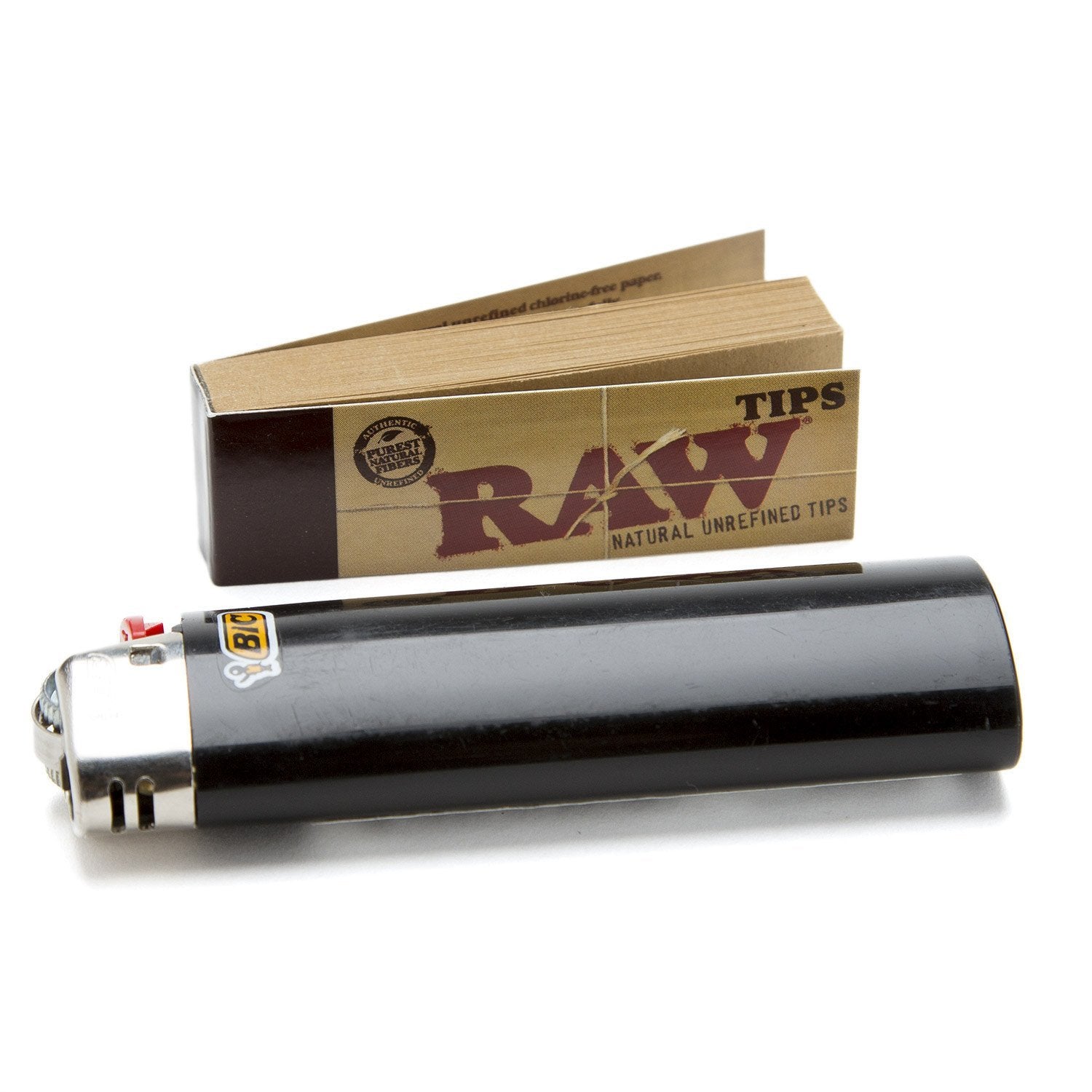 RAW Natural Original Rolling Paper Tips 50/Box