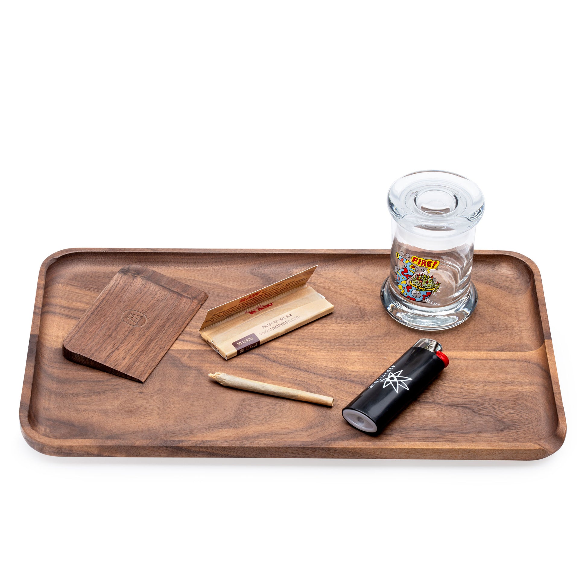 RYOT Solid Wood Walnut Rolling Tray / $ 44.00 at 420 Science
