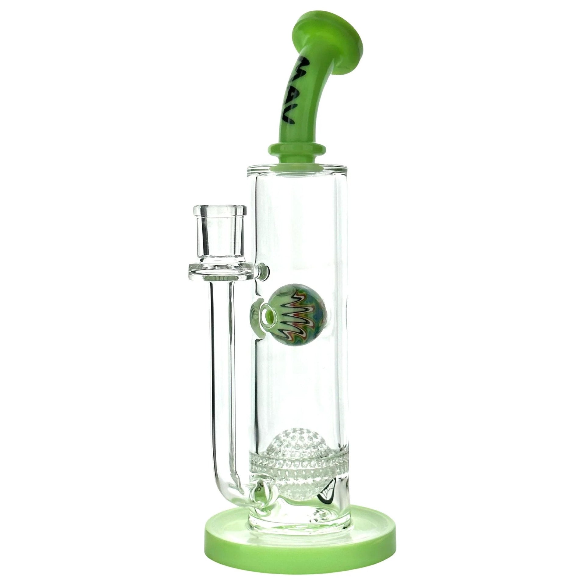 https://www.420science.com/cdn/shop/products/mav-eureka-honeyball-bent-neck-waterpipe-with-wig-wag-splash-ball-water-pipes-420-science-754657.jpg?v=1690317113&width=1920