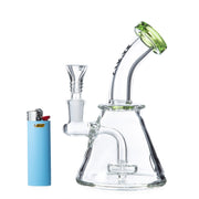 MAV Glass Bent Neck Showerhead Dab Rig - 420 Science - The most trusted online smoke shop.