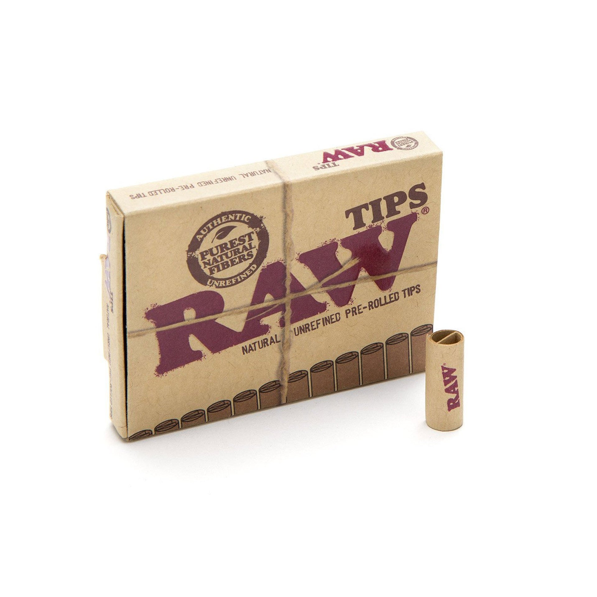  Raw Pre-Rolled Tips - 20 Pack Box (21 Tips Per Pack) Total 420  tips - Quicker and Efficient Rolling : Health & Household