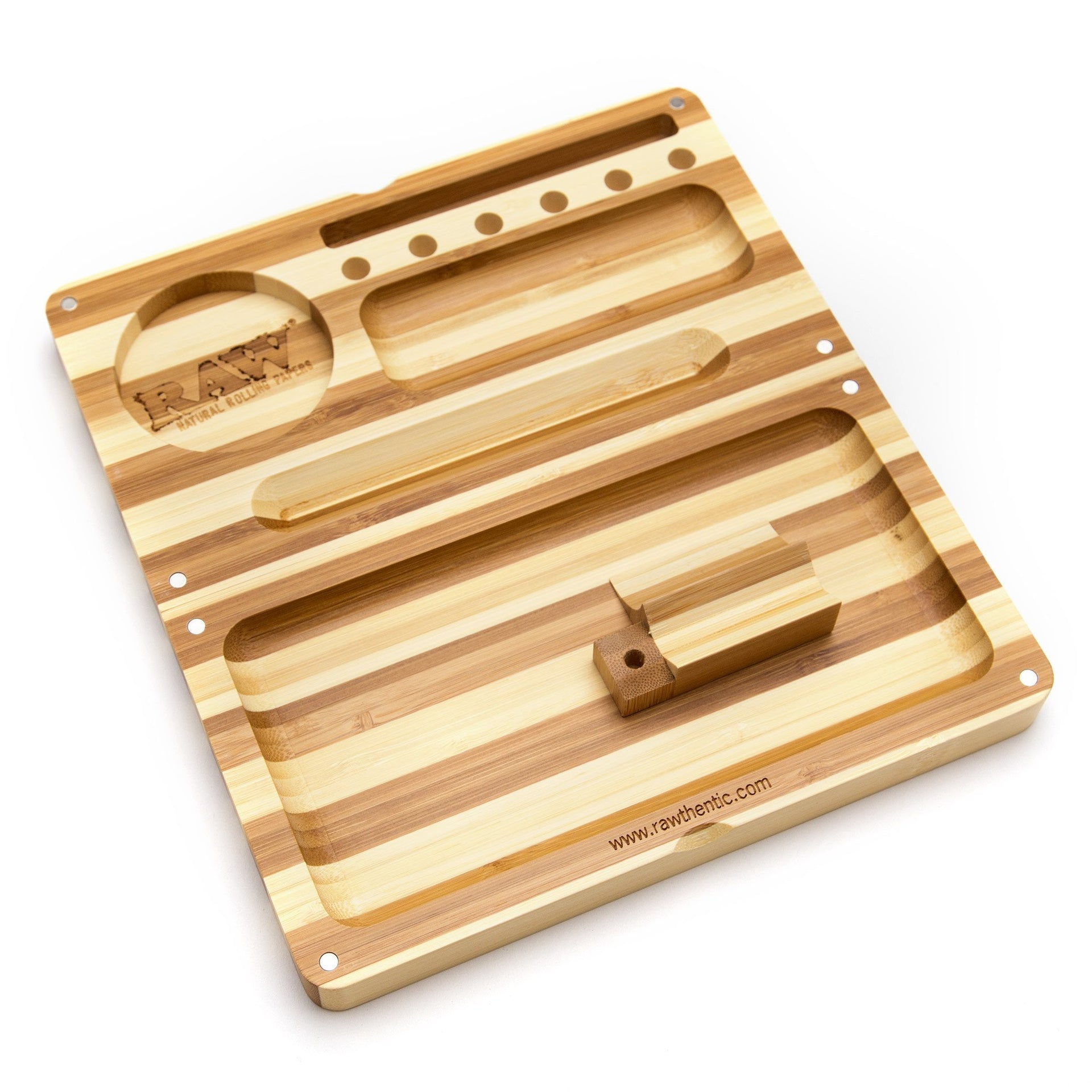 RAW Backflip Magnetic Bamboo Rolling Tray / $ 37.99 at 420 Science