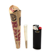 RAW Organic Pre-Rolled Cone Pack - Used for Welcome to Weed Kit | Rolling Papers | 420 Science