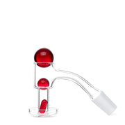 Ruby Terp Slurper Pill & Marble Set | Carb Caps | 420 Science