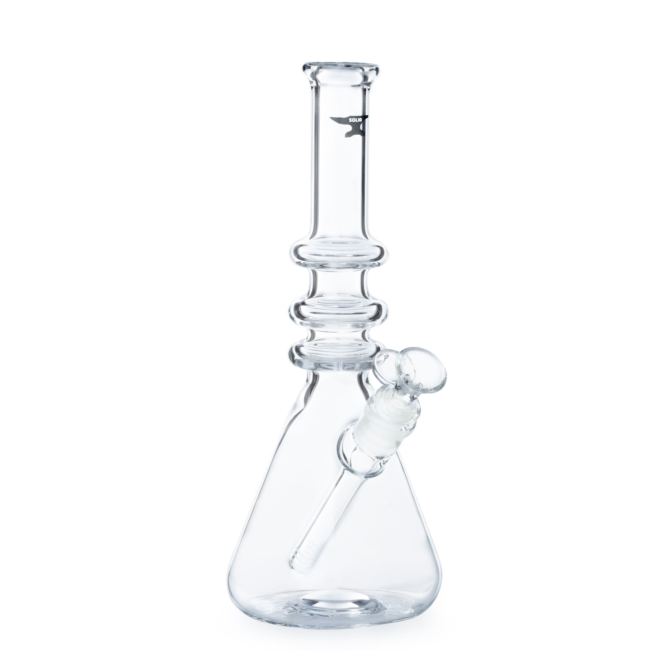 Solid Glass 12in Triple Ring Beaker Bong / $ 99.99 at 420 Science